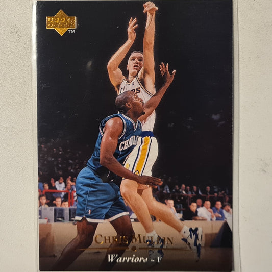 Chris Mullin 1995 Upper-Deck  #117 NBA Basketball Golden State Warriors excellent