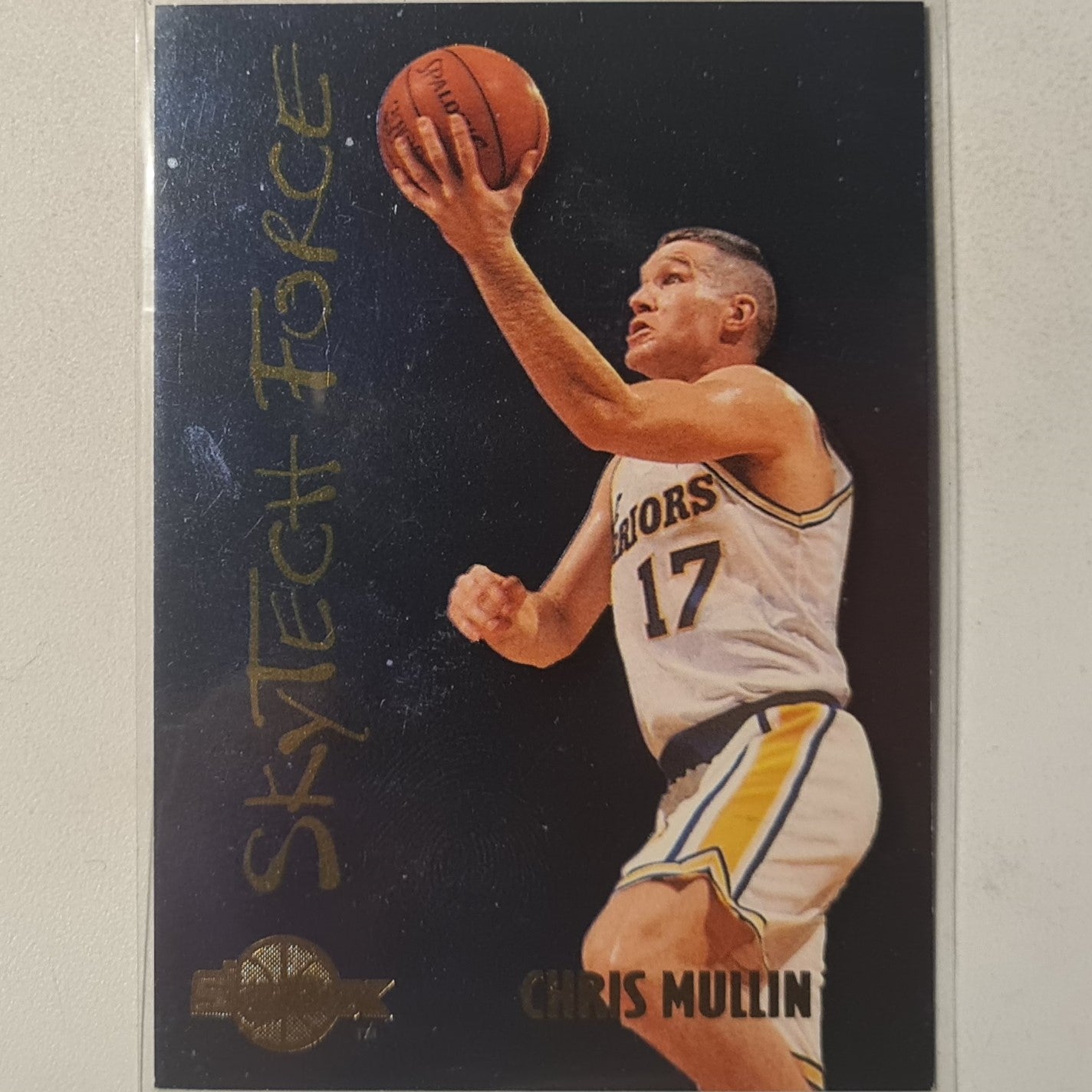 Chris Mullin 1995 Skybox Skytech Force SF16 NBA Basketball Golden State Warriors excellent