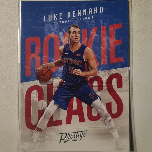 Luke Kennard 2017-18 Panini Prestige Rookie class RC #12 NBA Basketball Detroit Pistons excellent+