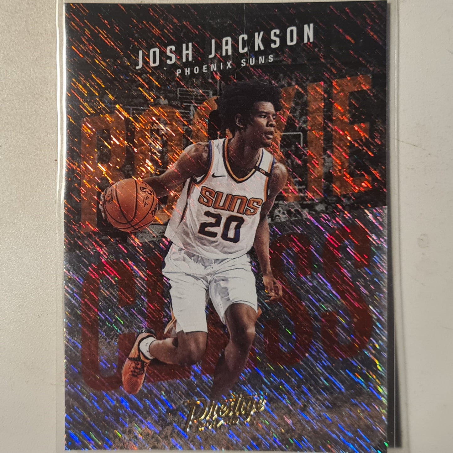 Josh Jackson 2017-18 Panini Prestige Rookie class RC Rain Variant #4 NBA Basketball Phoenix Suns excellent+