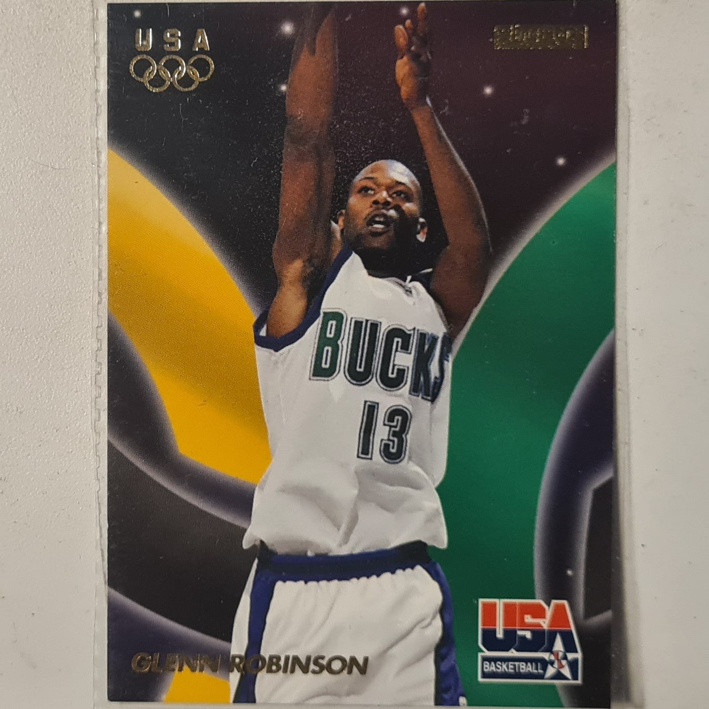 Glenn Robinson Skybox USA #19 NBA Basketball Milwaukee Bucks very good  sleeved