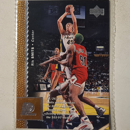 Rik Smits 1997 Upper-Deck #231 NBA Basketball Indiana Pacers very good sleeved