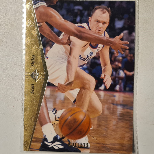 Scott Skiles 1995 Upper deck SP #165 NBA Basketball Washington Bullets very good sleeved