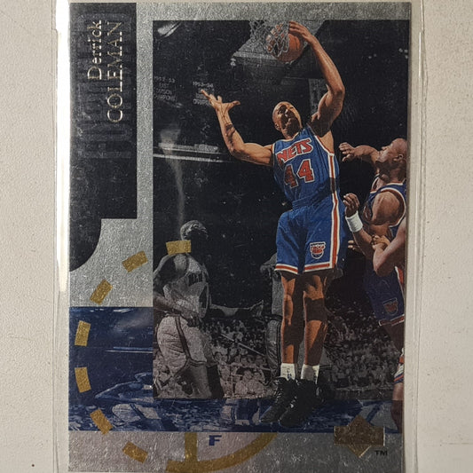 Derrick Coleman 1994 Upper-Deck chrome SE56 NBA Basketball New Jersey Nets very good sleeved