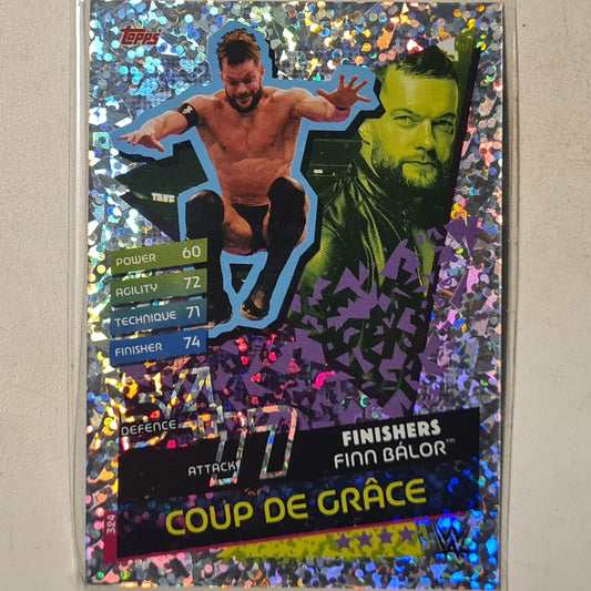 Finn Balor 2020 Topps slam attax reloaded finishers Holo  #324 WWE Wrestling  Excellent