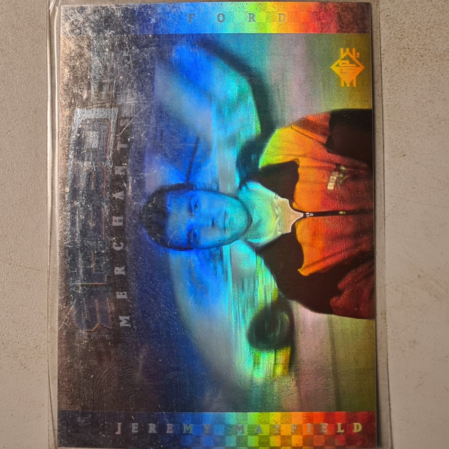 Jeremy Mayfield 1995 Upper-Deck SP Speed Merchant Holo SM23 Nascar Ford very good Sleeved