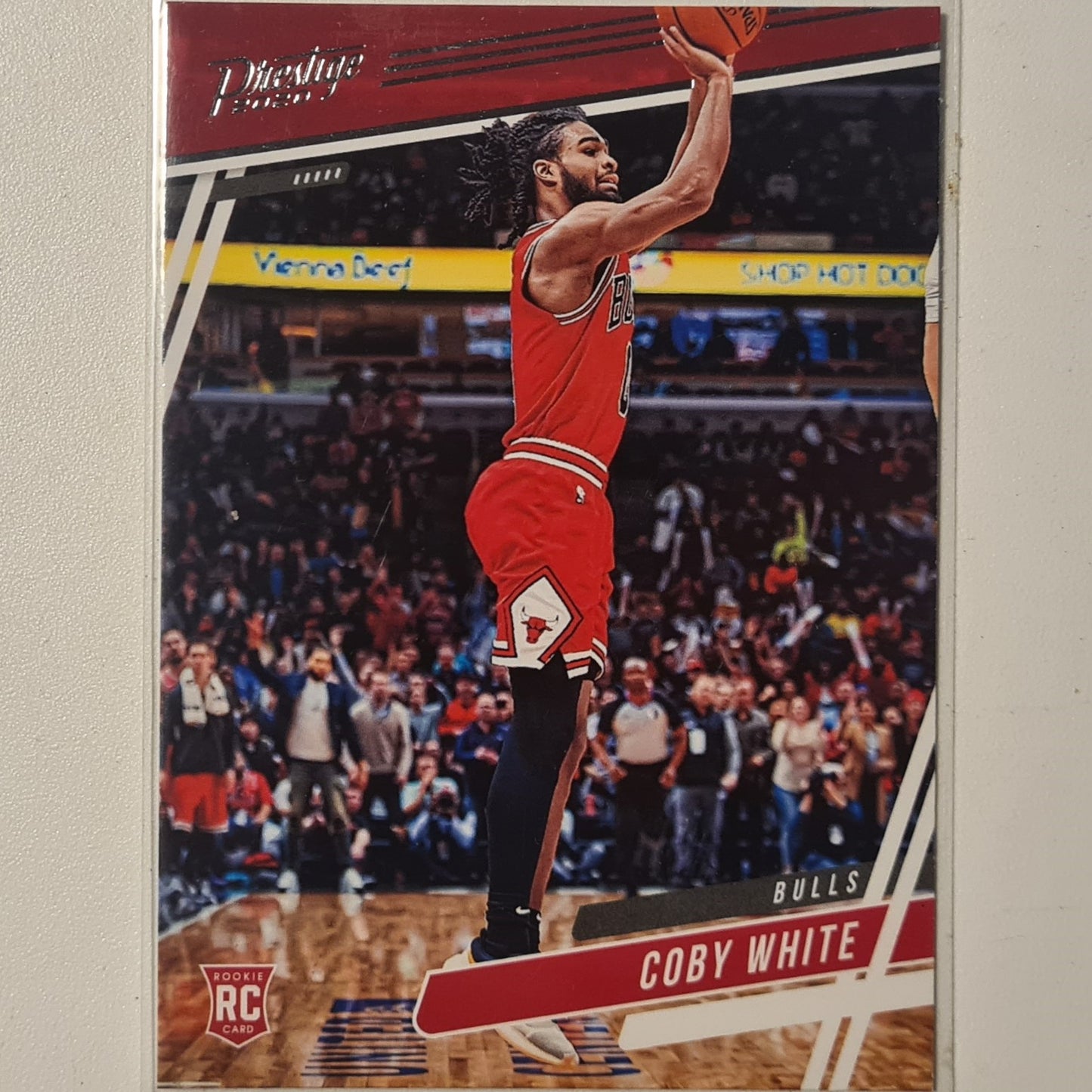 Coby White 2019-20 Panini prestige #66 NBA Basketball Chicago Bulls excellent/mint Sleeved