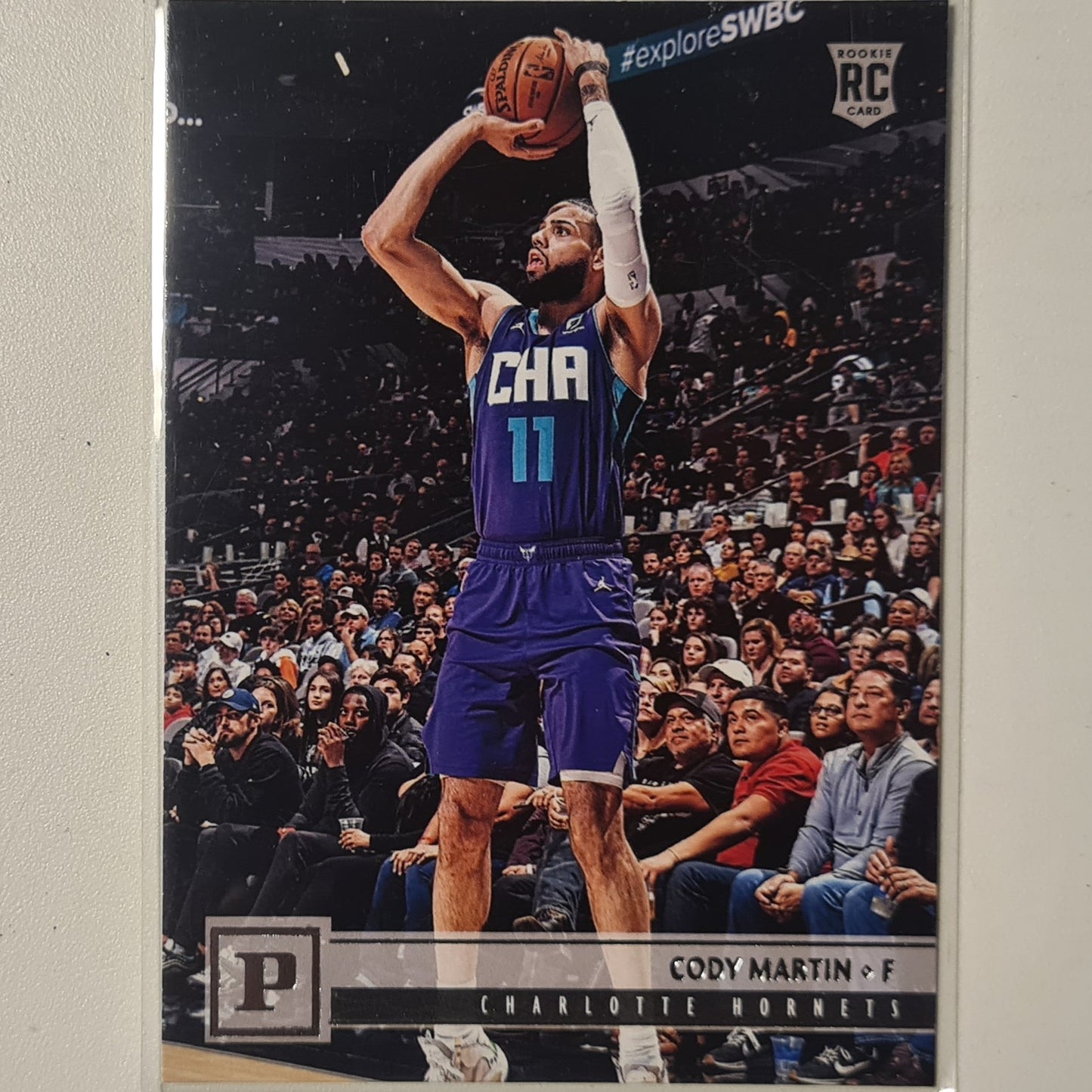 Cody Martin 2019-20 Panini Chronicles #124 NBA Basketball Charlotte Hornets excellent/mint Sleeved