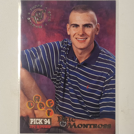 Eric Montross 1994 Topps stadium club draft pick 94 rookie RC #179 NBA Basketball Boston Celtics excellent