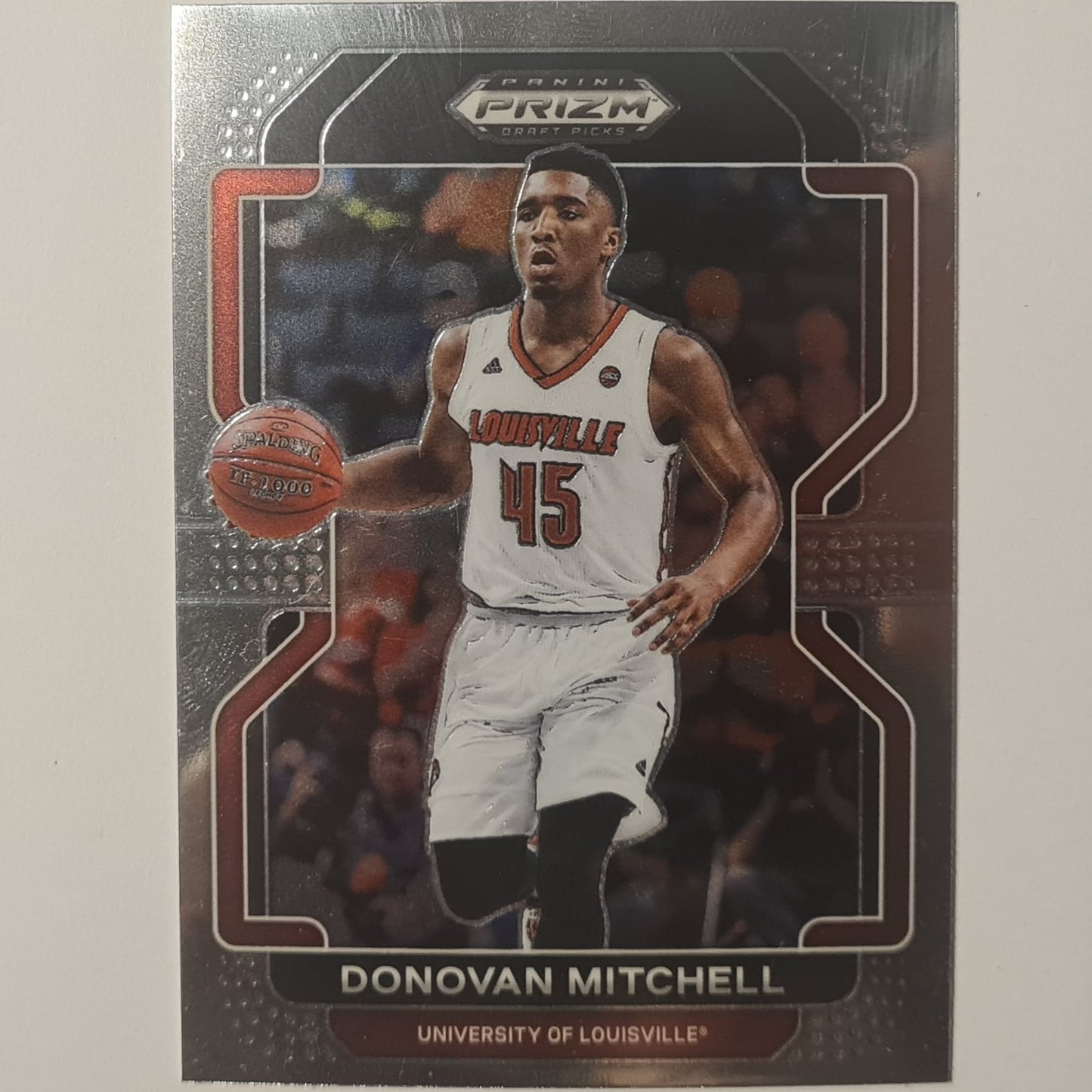 Donovan Mitchell 2022 Panini Prizm draft picks #15 NBA Basketball Louisville excellent +