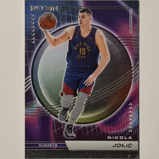 Nikola Jokic 2022-23 Panini Recon #27 NBA Basketball Denver Nuggets very good