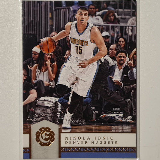 Nikola Jokic 2016-17 Panini Excalibur 2nd year #43 NBA Basketball Denver Nuggets excellent