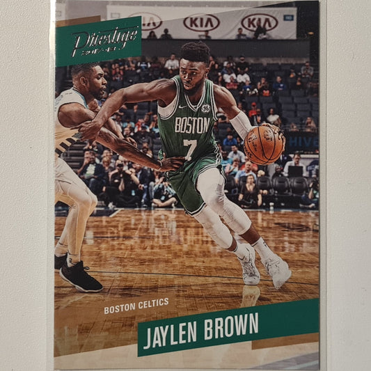 Jaylen Brown 2017-18 Panini Prestige #24 NBA Basketball Boston Celtics Excellent Sleeved