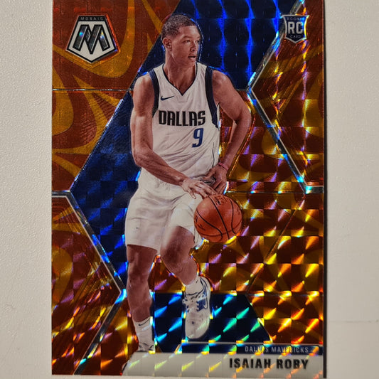 Isaiah RobY 2019-20 Panini Mosaic reactive orange Rookie RC #232 NBA basketball Dallas Mavericks excellent/mint