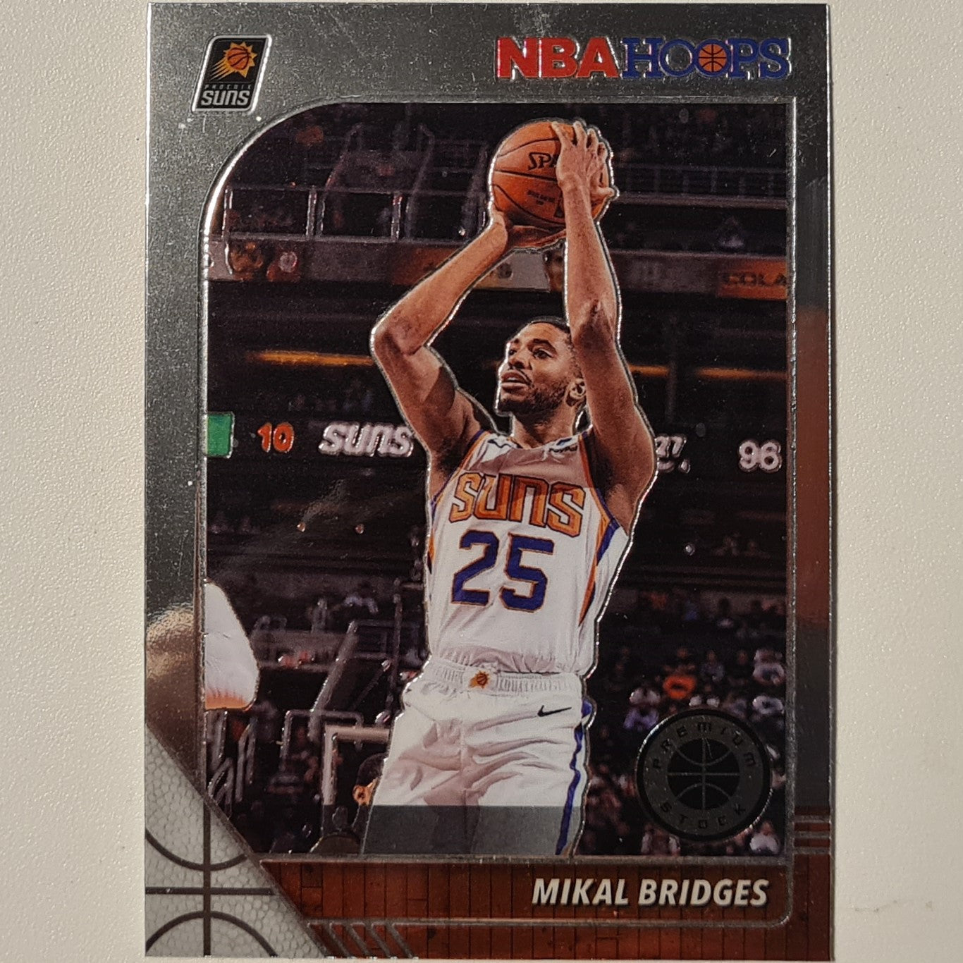 Mikal Bridges 2019-20 Panini NBA Hoops premium stock #153 NBA Basketball Phoenix Suns excellent/mint