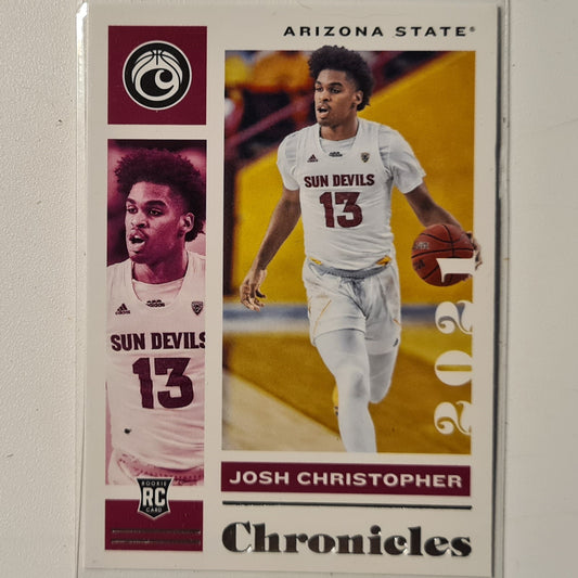 Josh Christopher 2021 Panini Chronicles Draft Picks Rookie RC #22 NBA Basketball Arizona State excellent/mint
