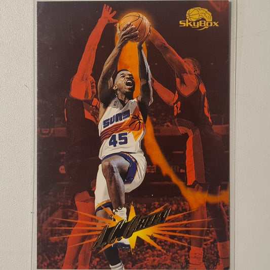 AC Green 1996 Fleer Skybox #195 NBA Basketball Phoenix Suns excellent Sleeved