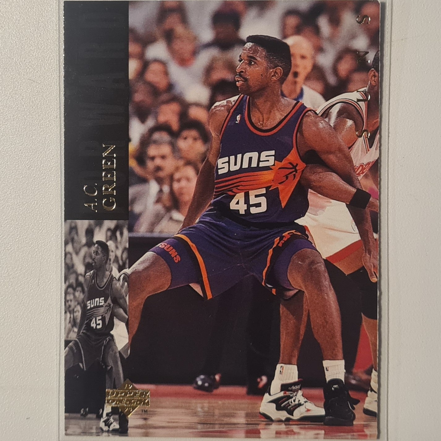 AC Green 1995 Upper-Deck #8 NBA Basketball Phoenix Suns very good Sleeved