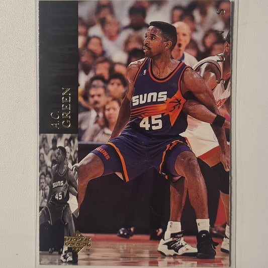 AC Green 1995 Upper-Deck #8 NBA Basketball Phoenix Suns very good Sleeved