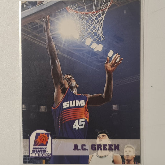 AC Green 1994 Skybox NBA Hoops #390 NBA Basketball Phoenix Suns Excellent Sleeved