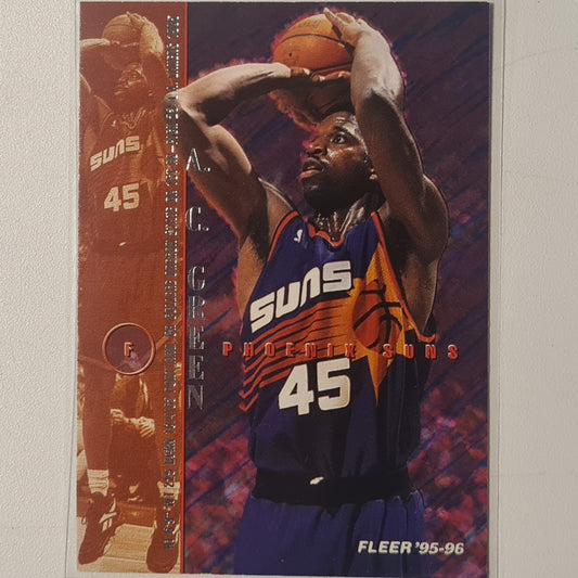 AC Green 1995 Fleer 95-96 #143 NBA Basketball Phoenix Suns Excellent Sleeved