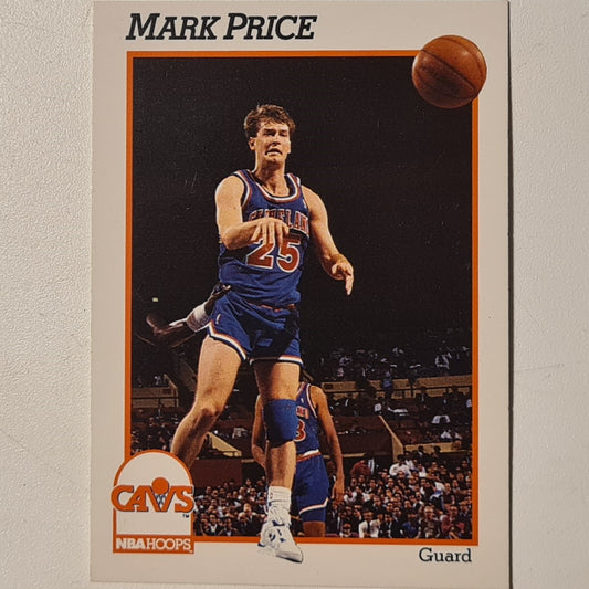 Mark Price 1991 NBA Hoops #40 NBA Basketball Cleveland Cavaliers Excellent sleeved