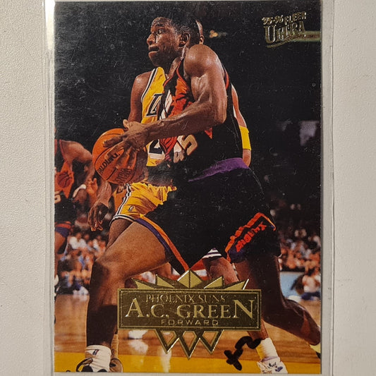 AC Green 1995 Fleer Ultra 95-96 #140 NBA Basketball Phoenix Suns Excellent Sleeved