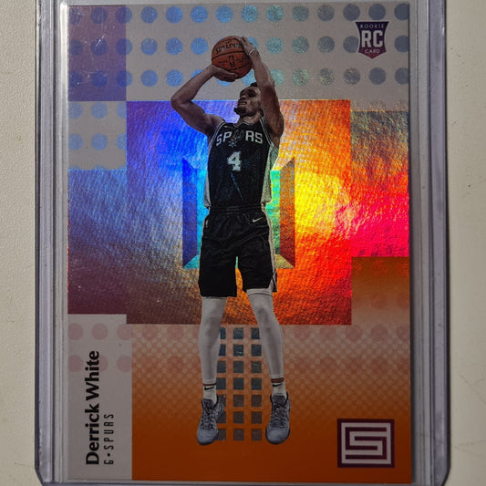 Derrick White 2017-18 Panini Status Rookie RC #127 NBA Basketball San Antonio Spurs ex-mint sleeved