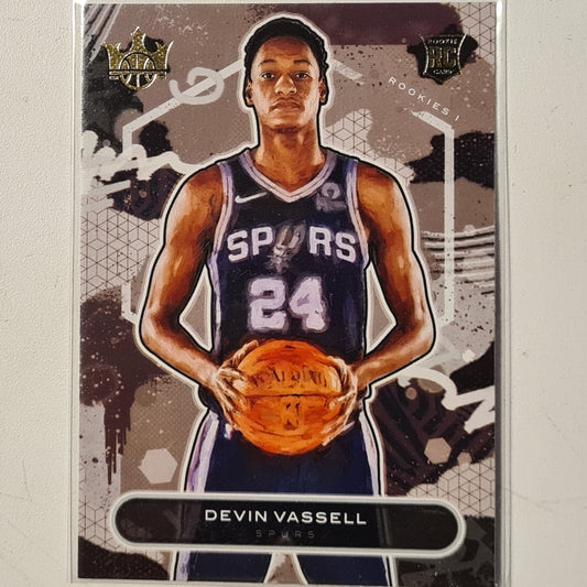 Devin Vassell 2020-21 Panini Court Kings Rookie RC #83 NBA Basketball San Antonio Spurs ex-mint sleeved