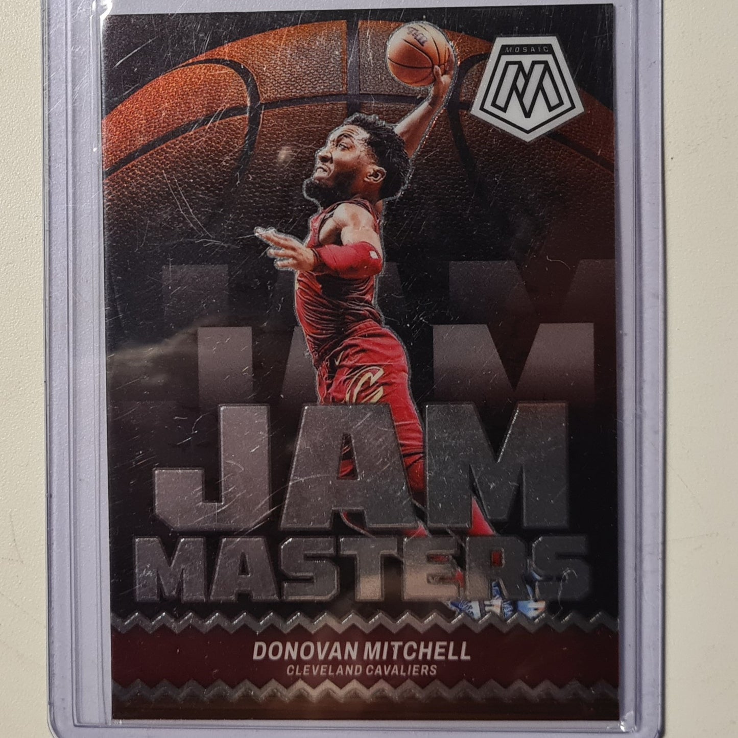 Donovan Mitchell 2020-21 Panini Mosaic Jam Masters #2 NBA Basketball Cleveland Cavaliers ex-mint sleeved