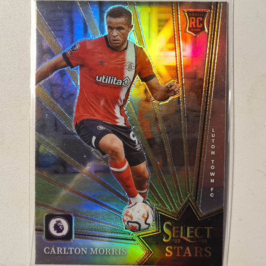 Carlton Morris 2023-24 Panini Select premier league select stars prizm #12 Football Luton town ex-mint sleeved