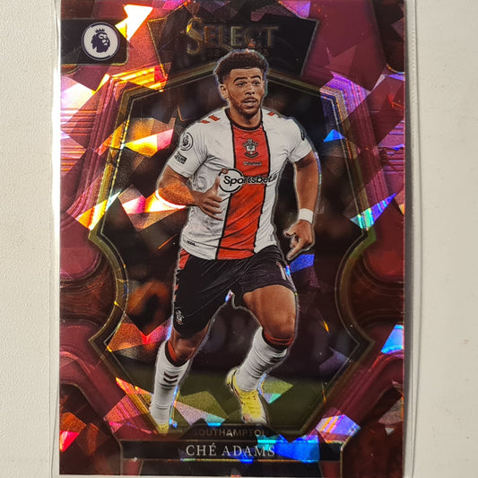 Che Adams 2022-23 Panini select premier league pink cracked ice #122 Football Southampton mint sleeved