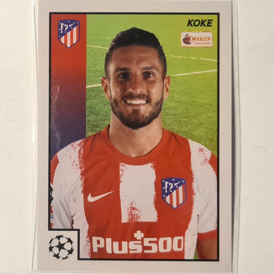 Koke 2022 Topps Merlin Heritage 97 champions league #58 Football Atletico Madrid  mint sleeved
