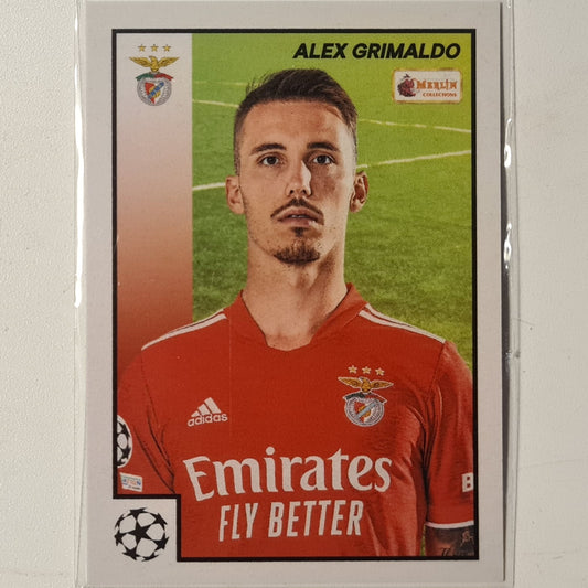 Alex Grimaldo 2022 Topps Merlin Heritage 97 champions league #98 Football Arsenal mint sleeved