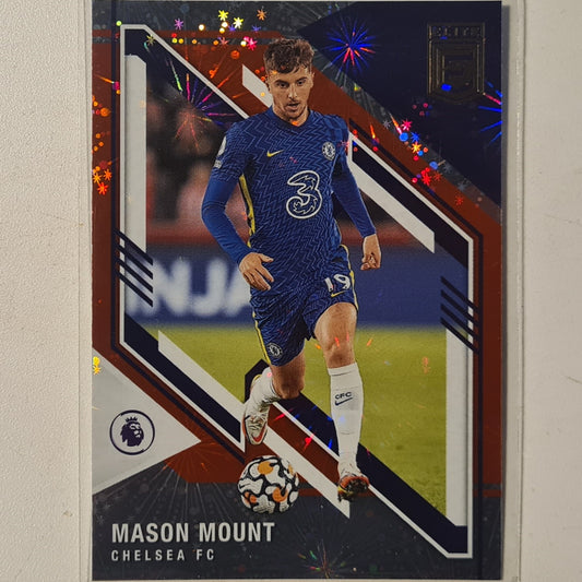Mason Mount 2021-22 Panini Donruss Elite Premier League Fireworks #49 Soccer Football Chelsea excellent/mint Sleeved