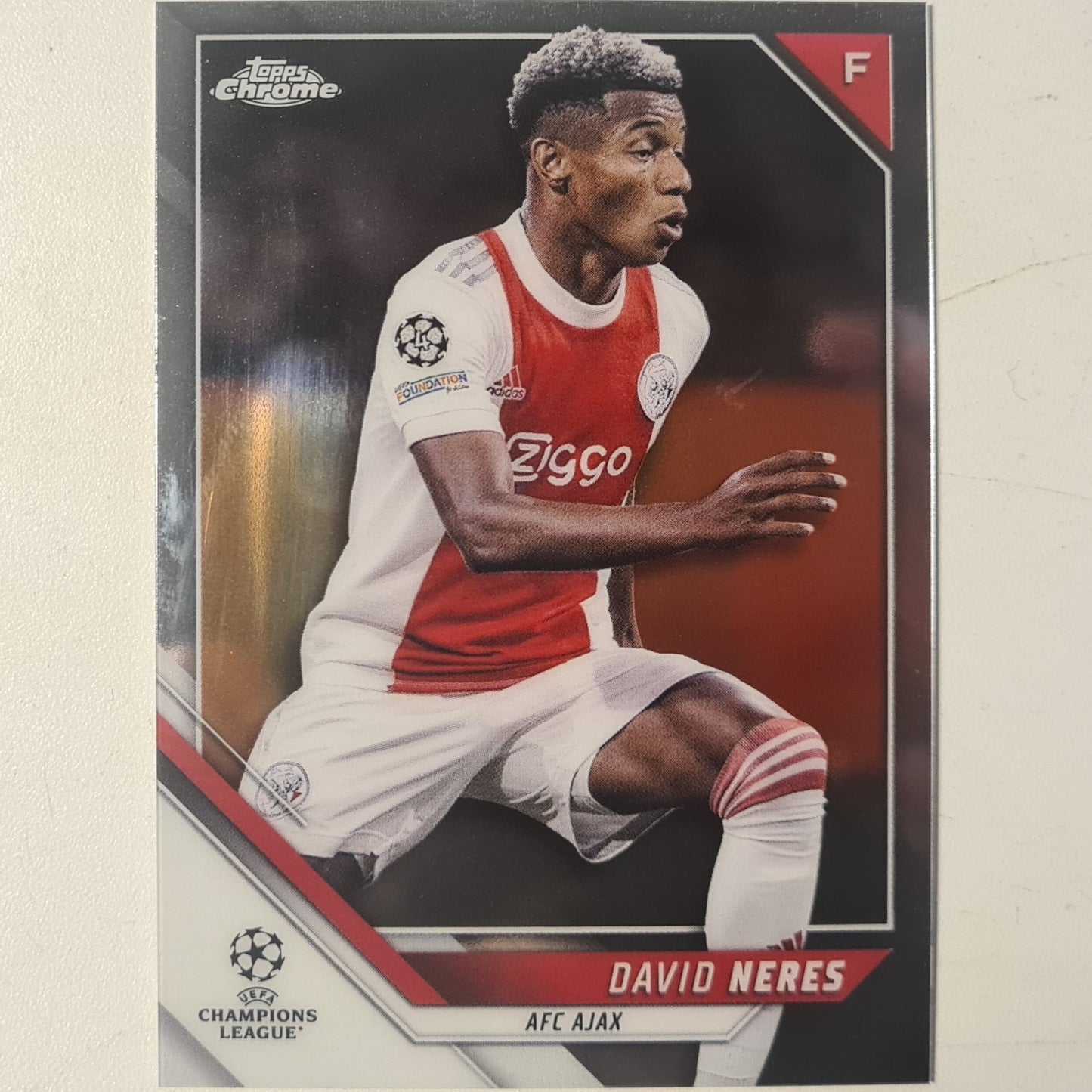 David Neres  2022 Topps Champions League #103 Soccer Football Ajax excellent mint Sleeved
