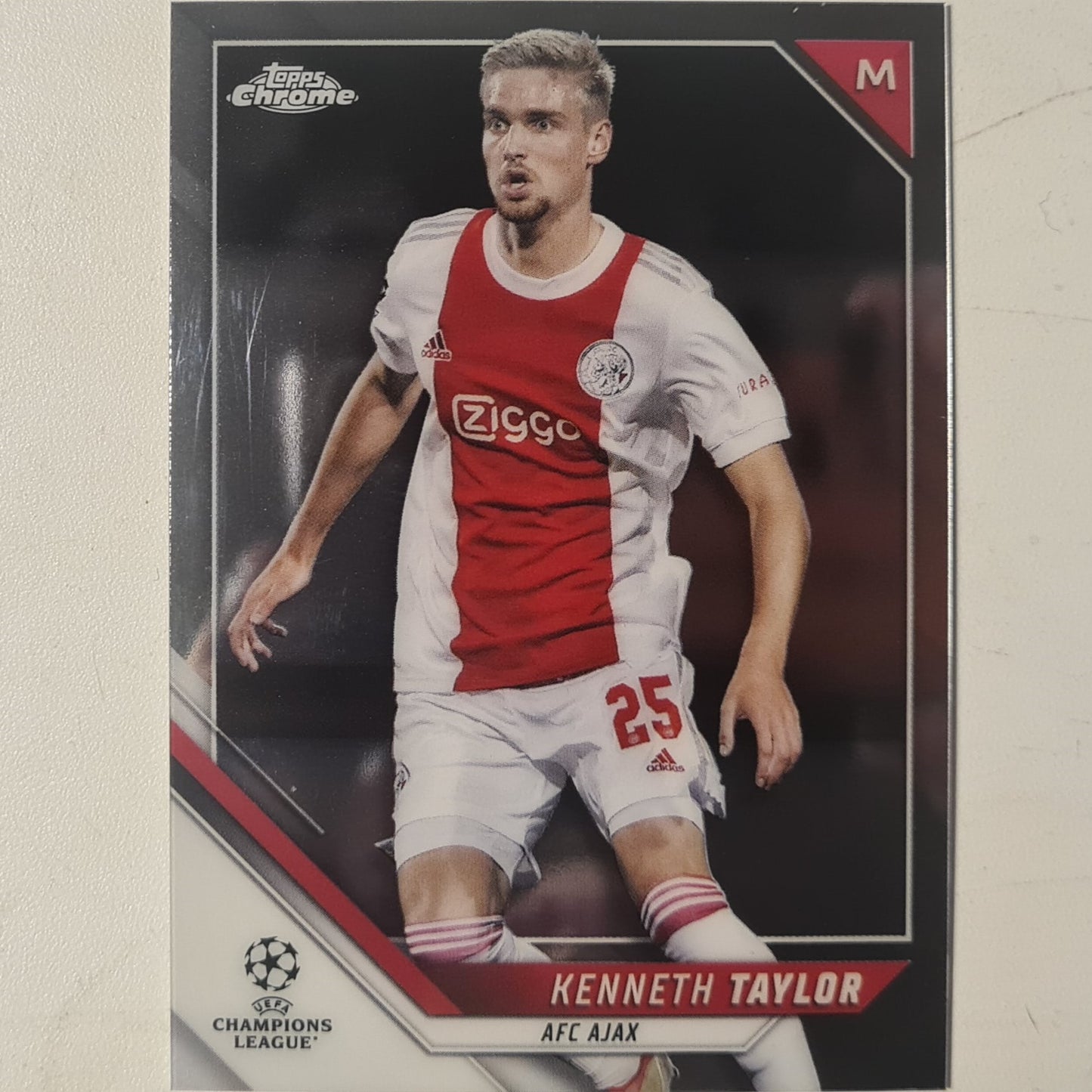 Kenneth Taylor 2022 Topps Champions League #126 Soccer Football Ajax excellent mint Sleeved