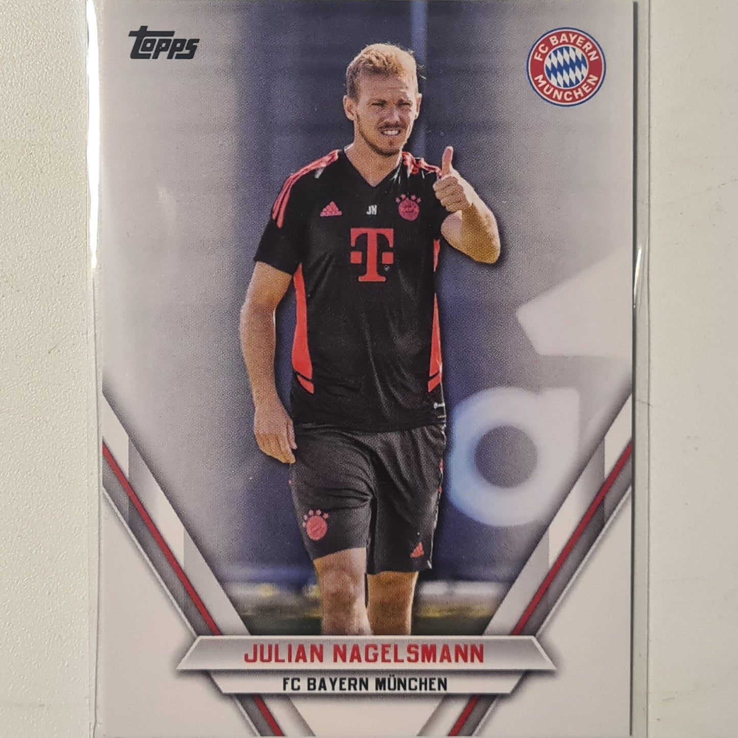 Julian Nagelsmann 2023 Topps Bundesliga ( German issue)  FCB-JN Soccer Football Bayern Munich mint Sleeved