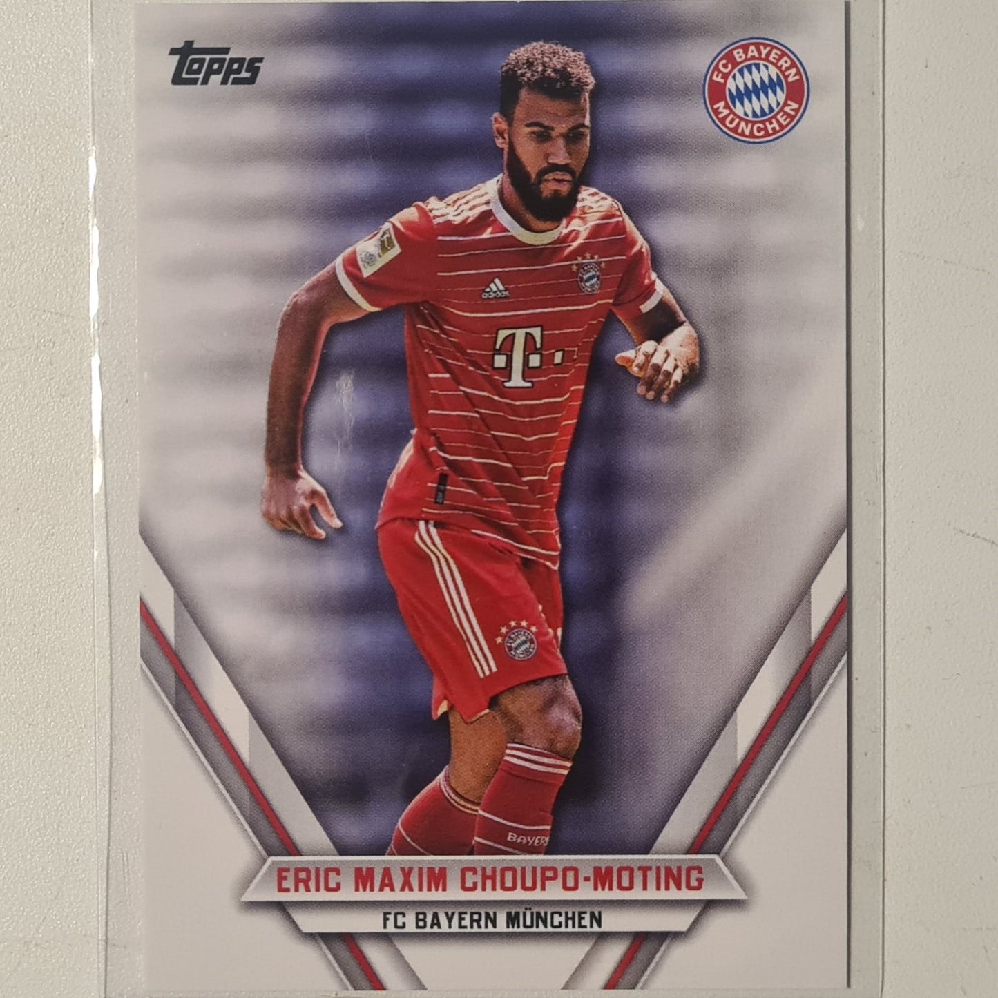 Eric Maxim Choupo-Moting 2023 Topps Bundesliga ( German issue) FCB-EC Soccer Football Bayern Munich mint Sleeved