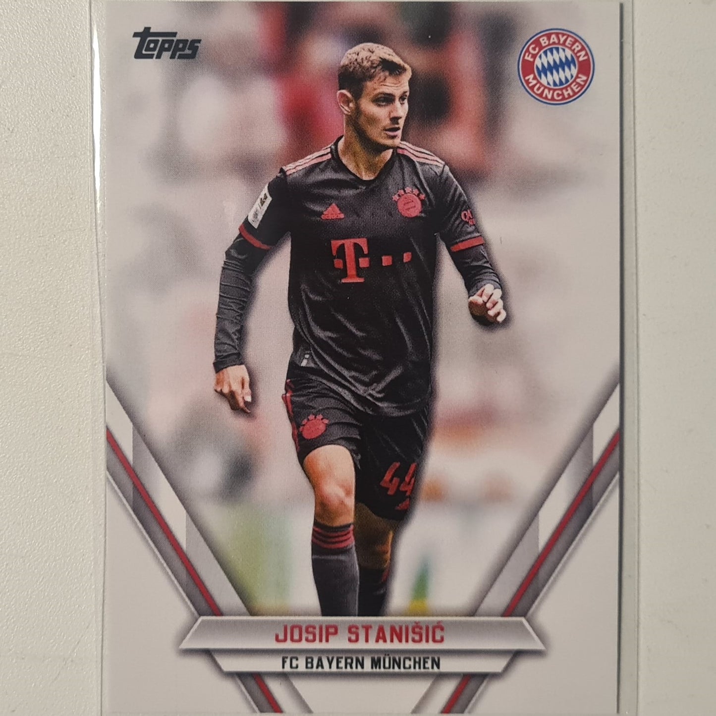 Josip Stanisic 2023 Topps Bundesliga ( German issue) FCB-JS Soccer Football Bayern Munich mint Sleeved