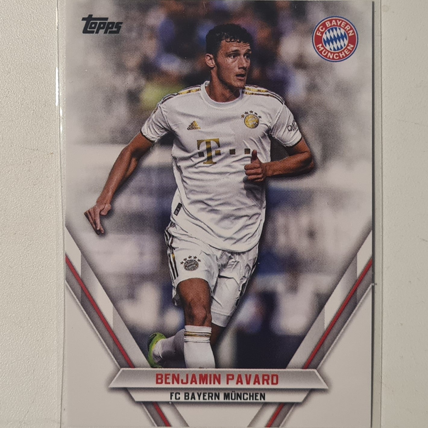 Benjamin Pavard 2023 Topps Bundesliga ( German issue) FCB-BP Soccer Football Bayern Munich mint Sleeved
