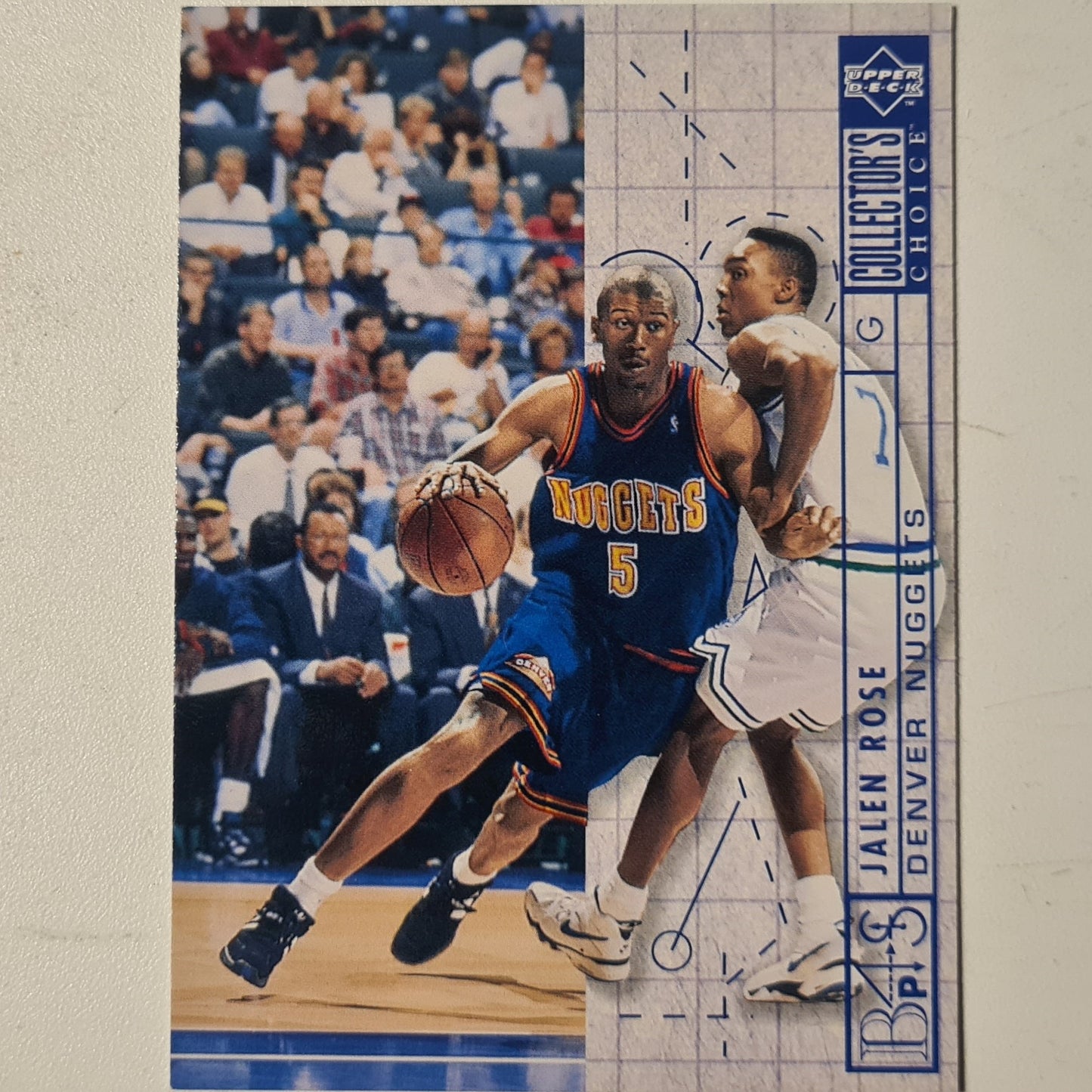 Jalen Rose 1994 upper-Deck blueprint for success  #378 NBA Basketball Denver Nuggets Excellent Sleeved