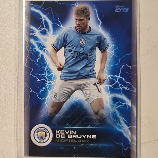 Kevin De Bruyne 2022 Topps Manchester City Fan set  MCS-3  Football Manchester City ex-mint cased