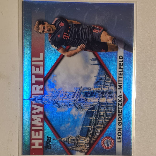 Leon Goretzka Topps 2023 Bayern Munich German issue set Mittelfeld HM-LG football mint sleeved