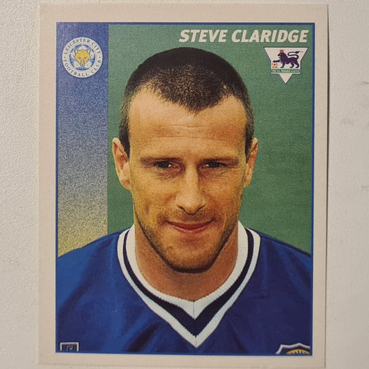 Steve Claridge 1997 Merlin 97 sticker #227 Football Leicester City very good sleeved