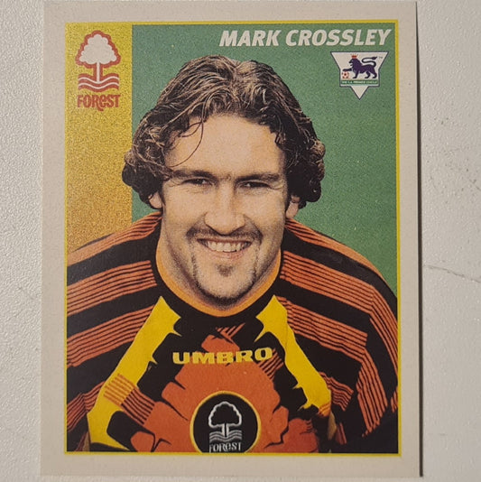 Mark Crossley 1997 Merlin 97 sticker #361 Football Nottingham Forest very good sleeved