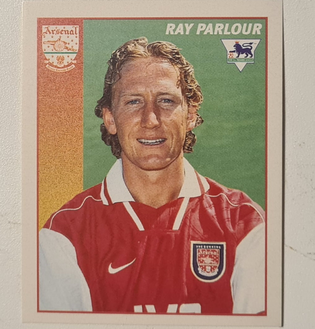 Ray Parlour 1997 Merlin 97 sticker #17 Football Arsenal very good sleeved