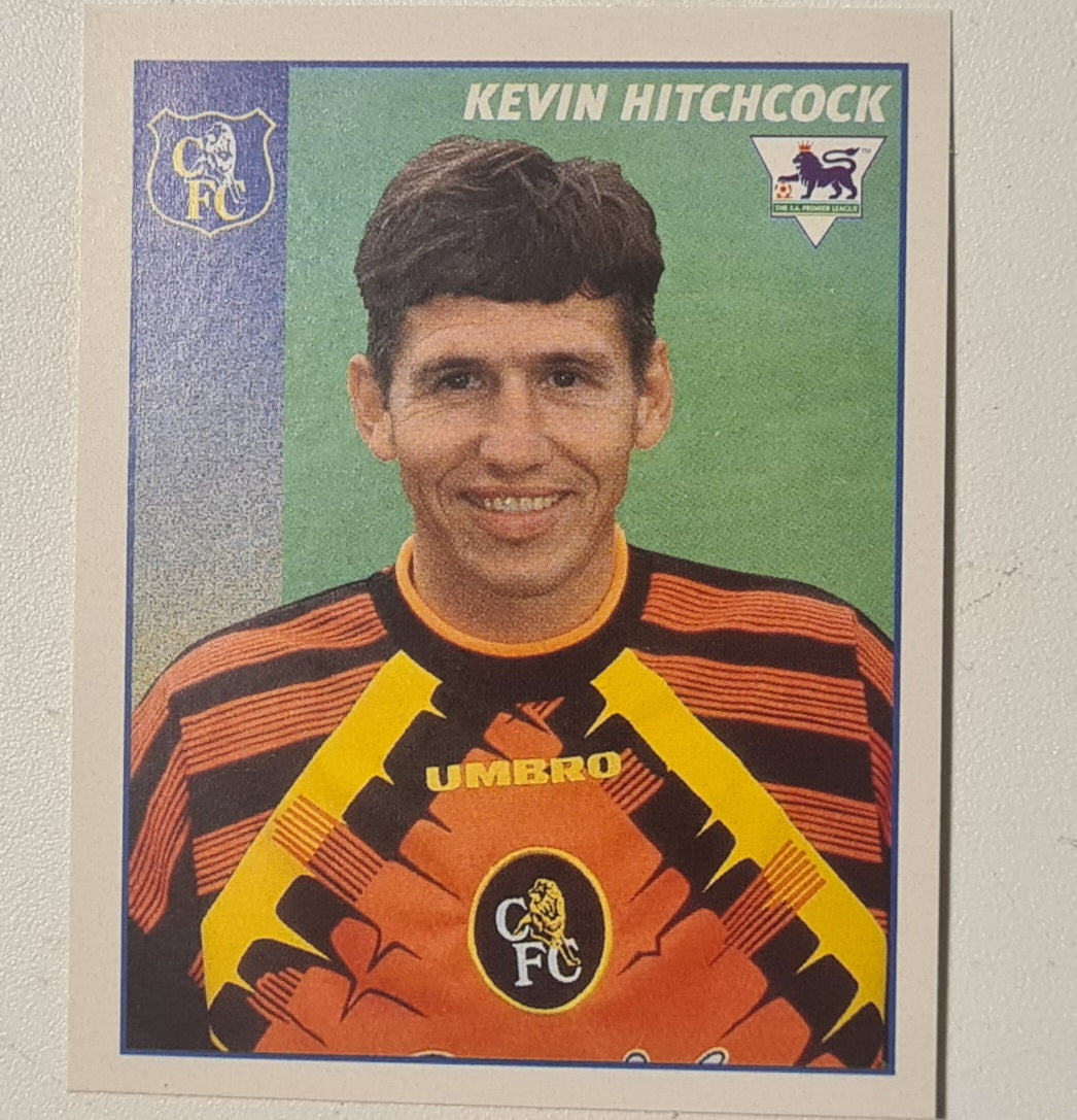 Kevin Hitchcock 1997 Merlin 97 sticker #86 Football Chelsea very good sleeved