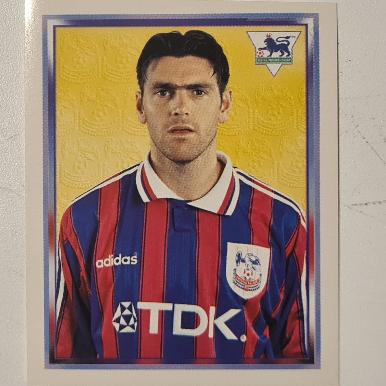Marc Edworthy 1998 Merlin FA Premier League 98 Sticker #178 Football Crystal Palace Excellent