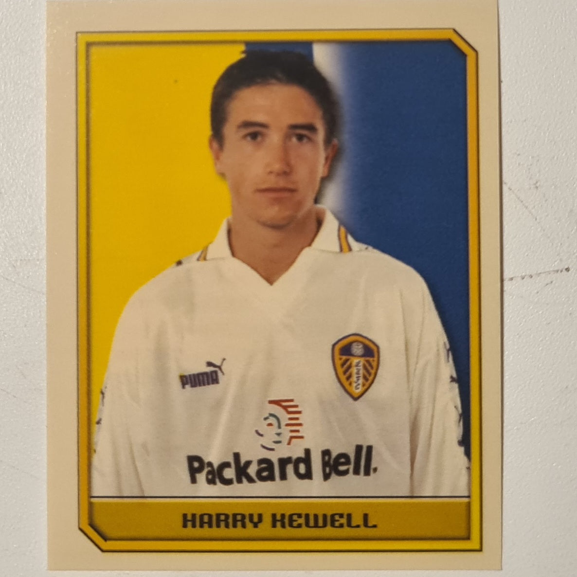 Harry Kewell 2000 Merlin FA Premier League Sticker #201 Football Leeds United very good